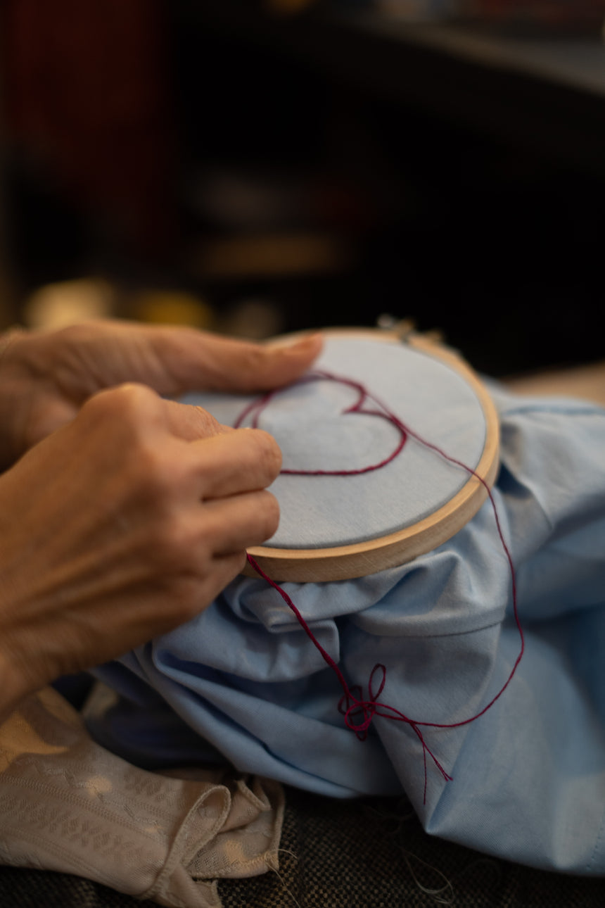 Embroidery Workshop with Saida