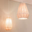 Raffia - Lamp - Diamond - Medium