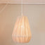 Raffia - Lamp - Diamond - Large