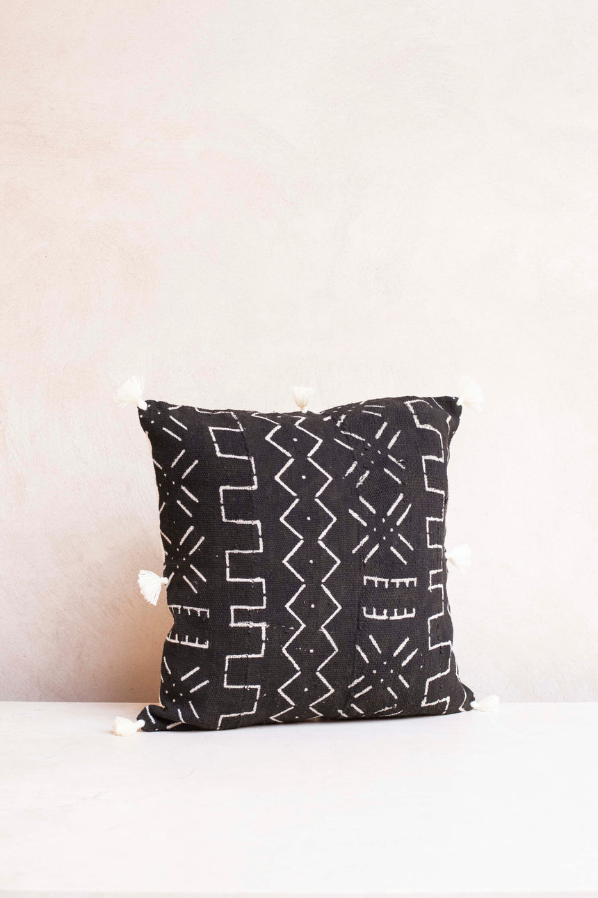 Textiles - Pillow Case - Africa Tassels