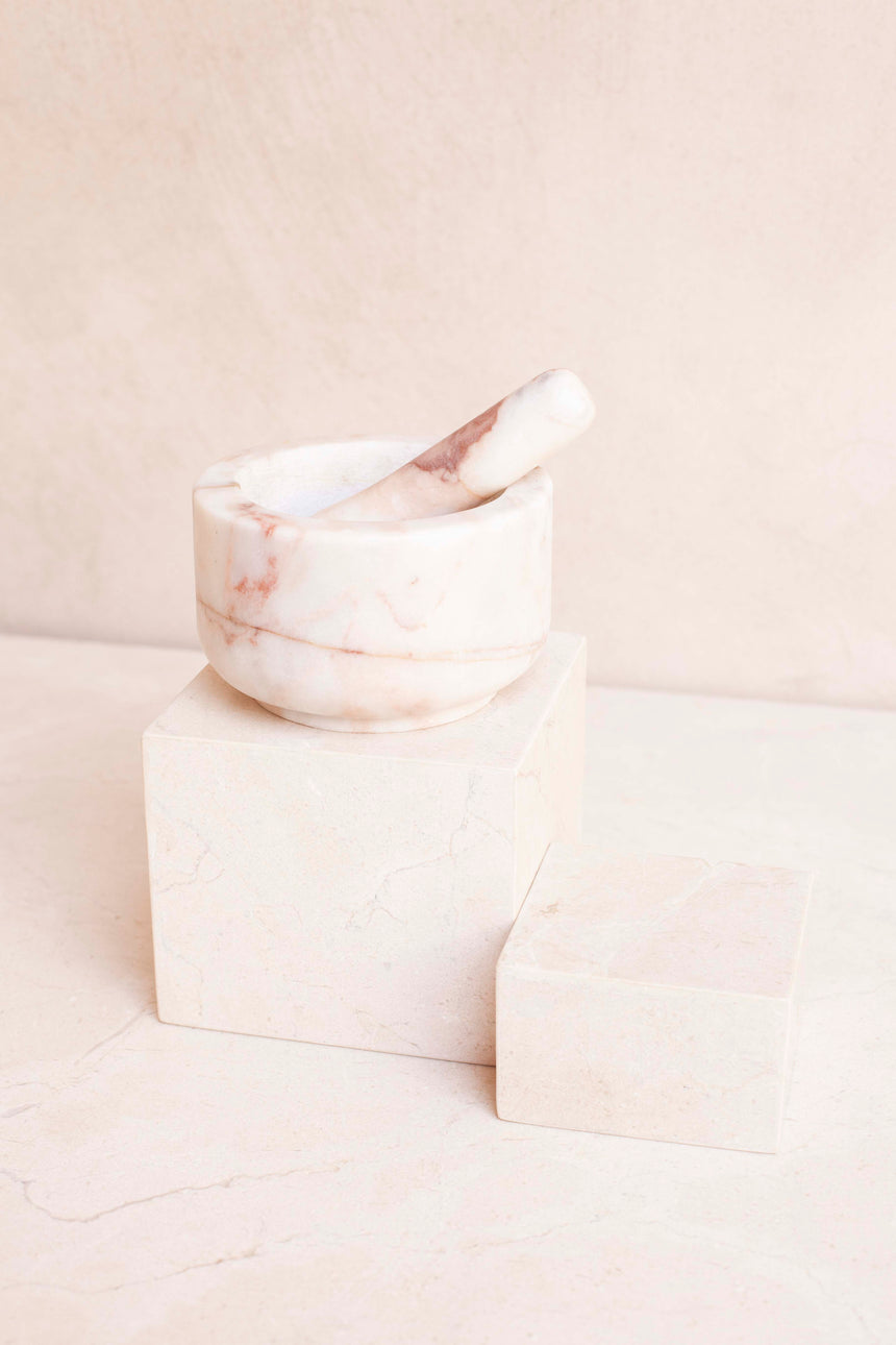 Marble - Mortar - Rose