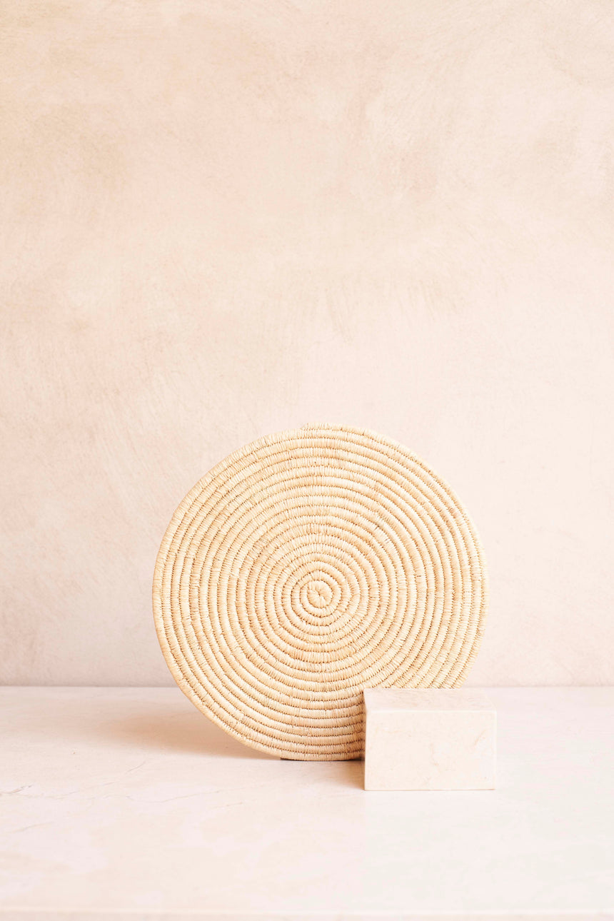 Raffia - Coaster Set - Plate