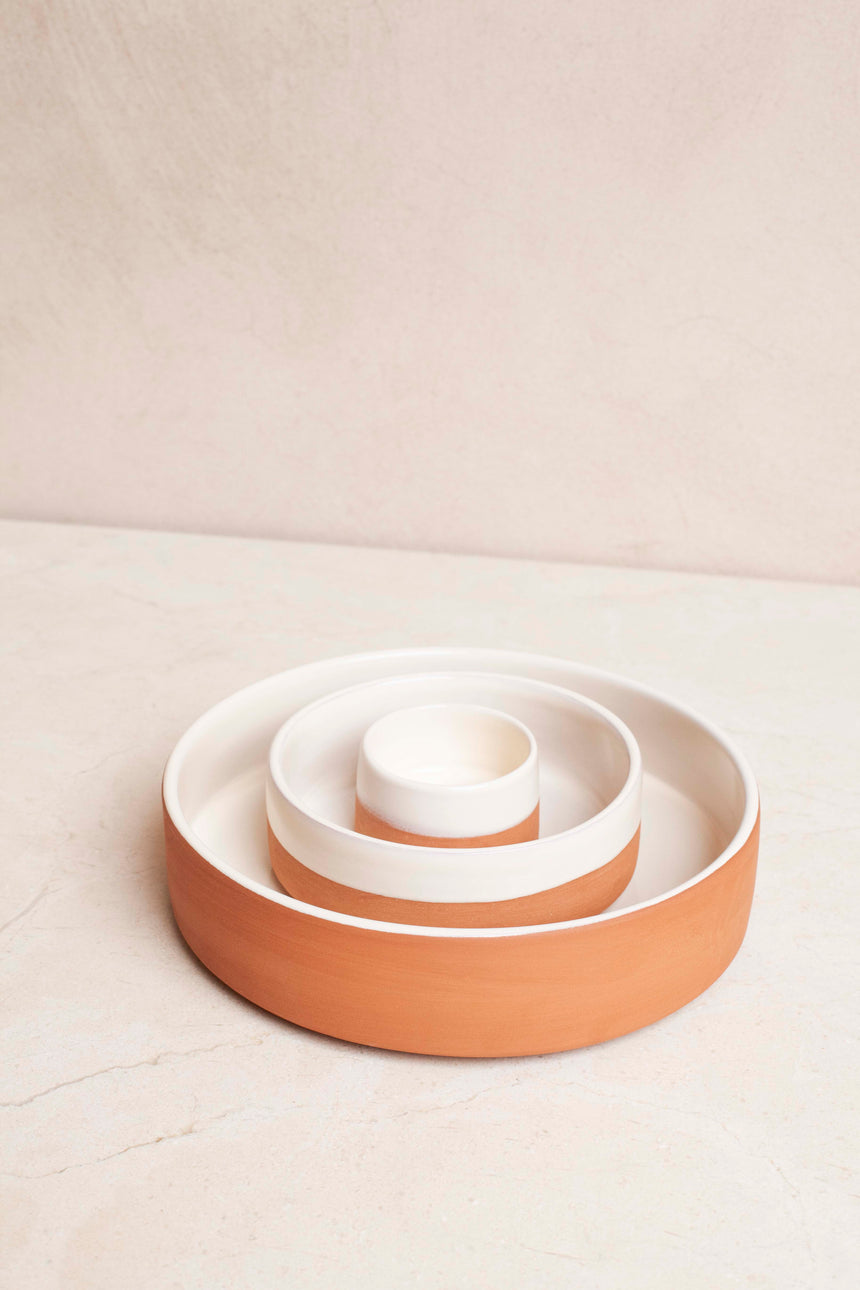 Ceramic - Salad Bowl - Terracotta